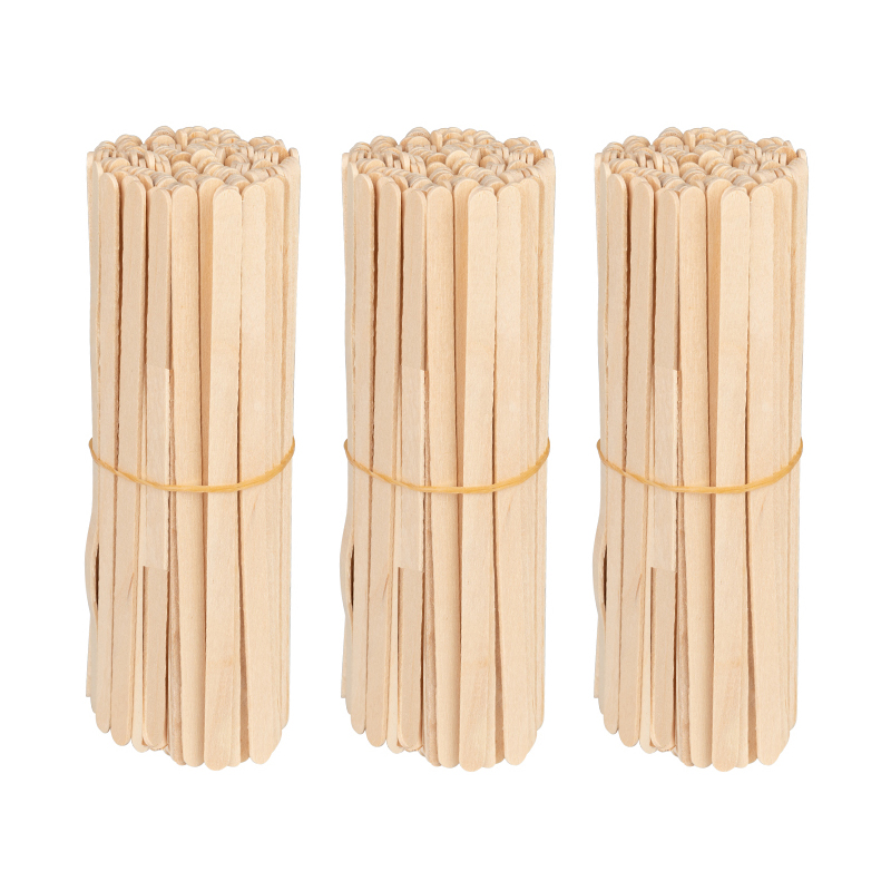 DREVENÉ ŠPACHTLE NA DEPILÁCIU MALÉ 140x6x1.4mm - 100 ks
