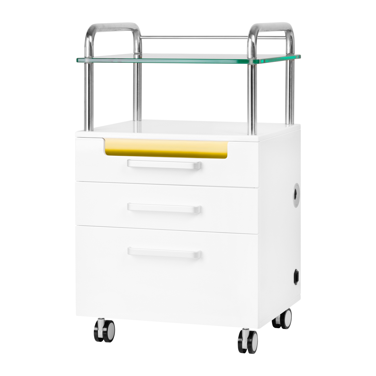 PEDIKÉRSKY STOLÍK 6053T BIELY