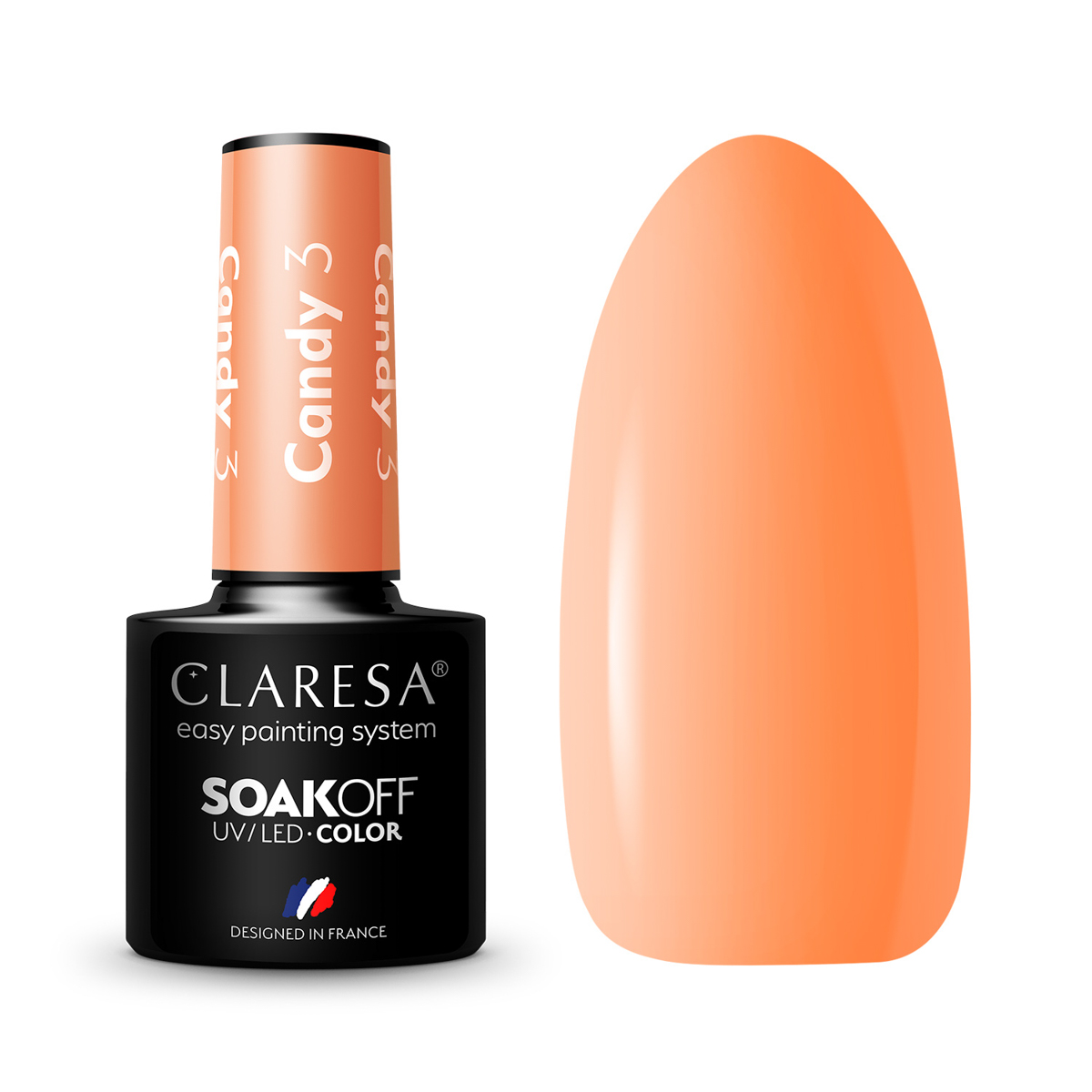 CLARESA GÉL LAK NA NECHTY CANDY 3 - 5g