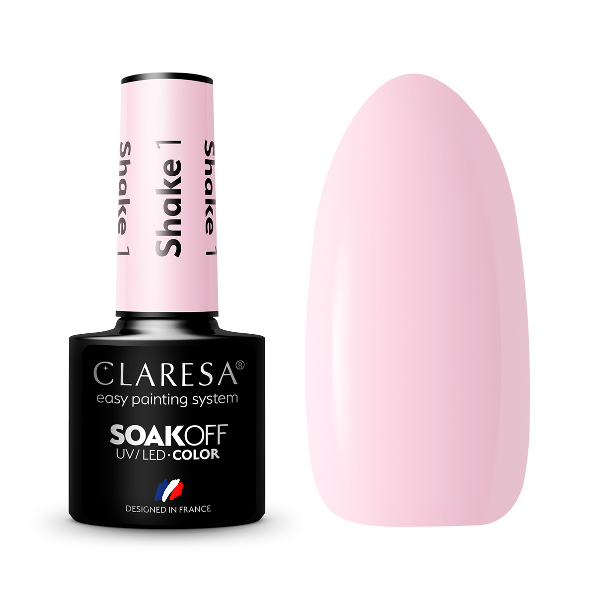 CLARESA GÉL LAK NA NECHTY SHAKE 1 - 5g