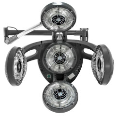 Nástenná infrazóna Gabbiano GD-505W sivá