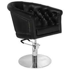 Kadernícke kreslo Gabbiano London black