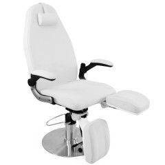 Hydraulické podiatrické kreslo Azzurro 713A biele