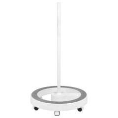 Elegantný stojan na lampy biely