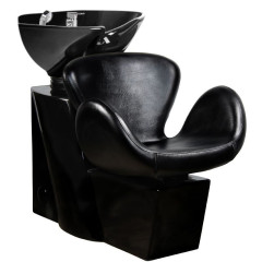 Gabbiano Amsterdam čierna/čierna miska kadernícky stolík