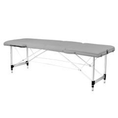 Skladací masážny stôl hliníkový Comfort Activ Fizjo 3 segment šedý