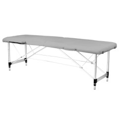 Skladací masážny stôl hliníkový Comfort Activ Fizjo 2 segment šedý