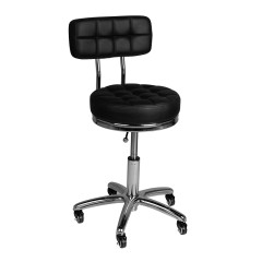 Kozmetická stolička AM-877 čierna