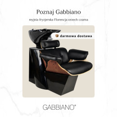 Gabbiano kadernícky mycí box Florencia orech čierny