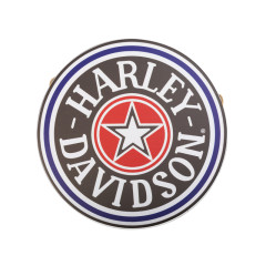 Kruhová dekoratívna plaketa Harley HD002