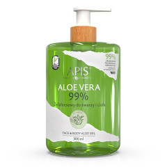 Apis přírodní aloe vera 99% aloe vera gel na obličej a tělo 300 ml