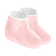 Froté ponožky 2 ks ružové