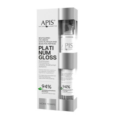 Apis home terapis platinum gloss revitalizační oční krém s platinou a bioaktivními peptidy 10 ml 