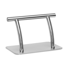 Holičská stolička Gabbiano L005S stříbro