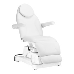 Elektrické kozmetické kreslo Sillon Basic 3 strong swivel white 