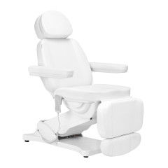 Elektrické kozmetické kreslo SILLON CLASSIC 3 motory biele