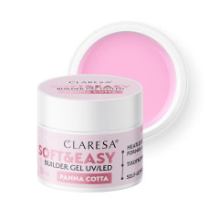 Claresa Soft&amp;Easy stavební gel panna cotta 90g 