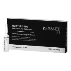 KESSNER LAB Moisturising ampulky na pokožku hlavy a vlasy 10 x 10 ml