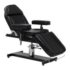 Poltrona per tatuaggi Pro Ink 210DH con base a dondolo nera 