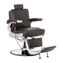 Kadernícke kreslo Hair System BM88066 hnedé