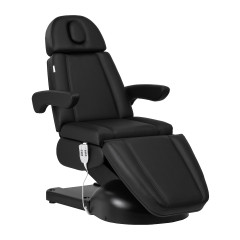 Kozmetické kreslo Azzurro Lux 3m čierne