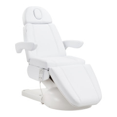 Kozmetické kreslo Azzurro Lux 3m biele s vyhrievaním