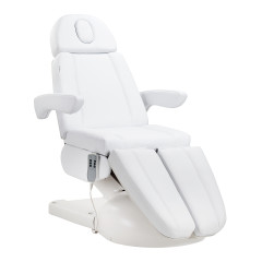 Kozmetické kreslo Azzurro Lux pedi 3m biele