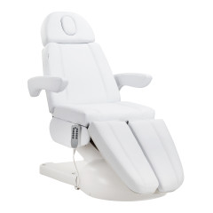 Kozmetické kreslo Azzurro Lux pedi 5m biele
