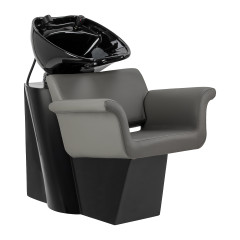 Kadeřnická umývadlová skrinka Gabbiano Lucca sivá