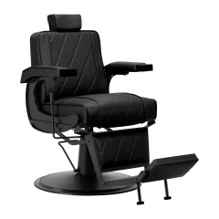 Kadernícke kreslo Hair System BM88066B čierné