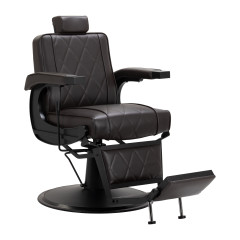 Kadernícke kreslo Hair System BM88066B hnedé