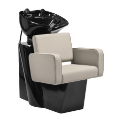 Gabbiano Bilbao umývadlo pre kaderníctvo, šedo-béžové