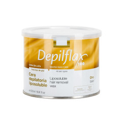 Depilflax 100 depilačný vosk v zlatej plechovke 500 ml