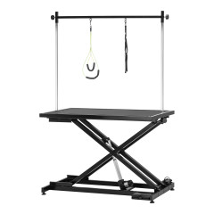 Elektrický stôl pre psích kaderníkov P4W 1 čierny