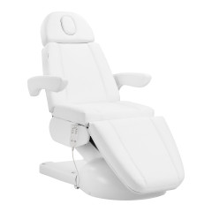 Kozmetické kreslo Azzurro Lux 3m biele s vyhrievaním