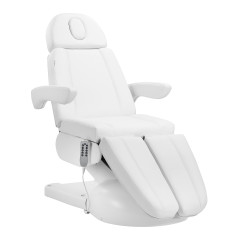 Kozmetické kreslo Azzurro Lux pedi 5m biele