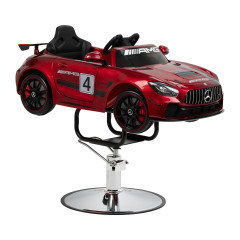 Detské kadernícke kreslo v tvare autíčka Mercedes