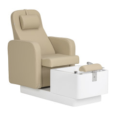 Kozmetické kreslo SPA na pedikúru Sillon Elysia béžové