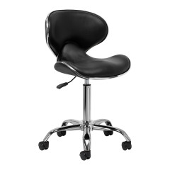 Kozmetická stolička Gabbiano Q-4599 čierna V2