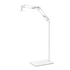 Stojan na lampu na pedikúru biely