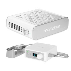 Saeyang bruska na nehty Marathon K35 mini white + H200 + pohlcovač prachu Marathon Olympus