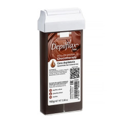 Depilflax 100 depilačn&yacute; vosk v rolke Chocotherapy 110 g
