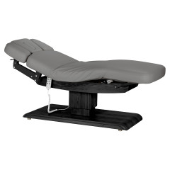 Ležadlo Sillon Relax SPA, siv&eacute; s čiernou z&aacute;kladňou