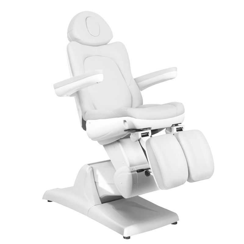 Elektrické kozmetické kreslo Azzurro 870S pedi s 3 motormi biele main product photo
