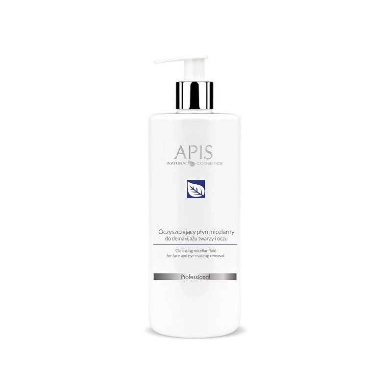 Čisticí micelární tekutina Apis pro odlíčení obličeje a očí 500 ml main product photo