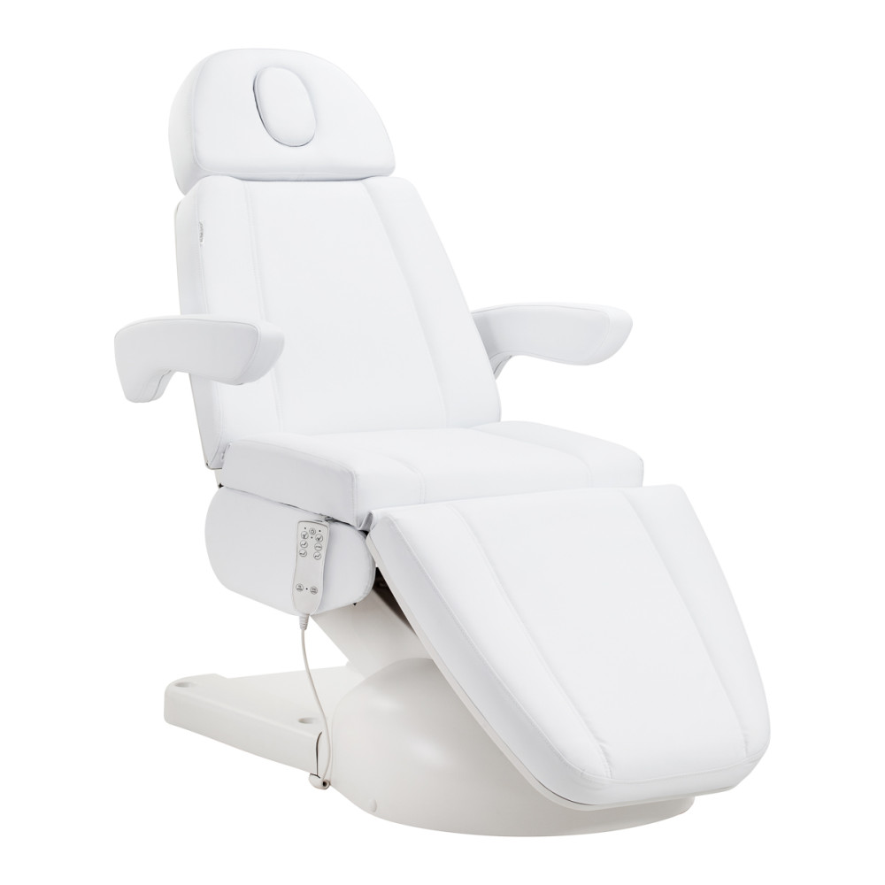 Kozmetické kreslo Azzurro Lux 3m biele s vyhrievaním main product photo