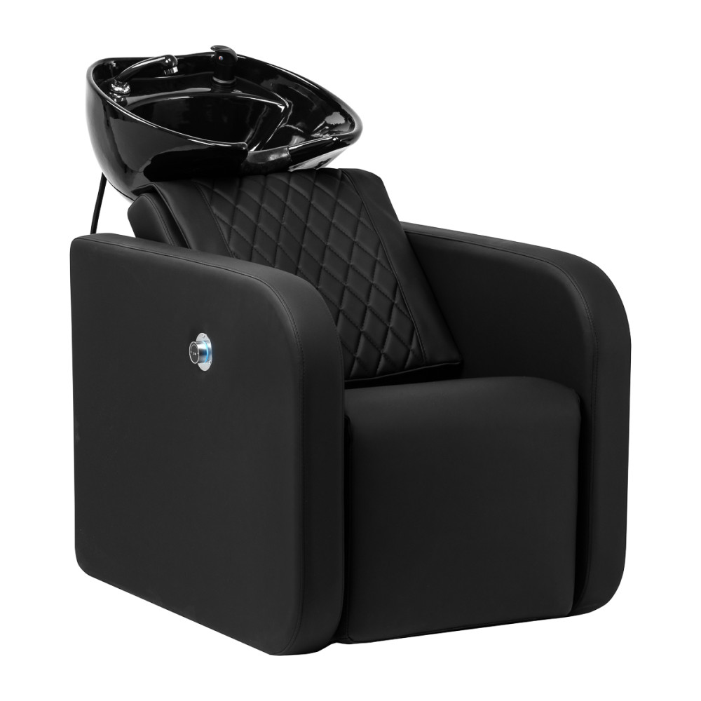 Gabbiano Sylvia kadernícky stolík s elektrickou opierkou na nohy a masážou čierny main product photo