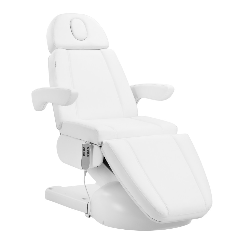 Kozmetické kreslo Azzurro Lux 4m biele s kolísko main product photo