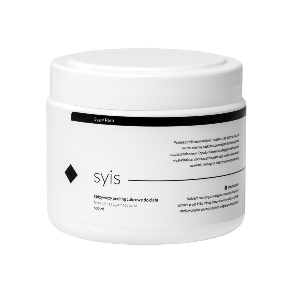 Syis Sugar Rash - Výživný cukrový telový peeling 500 ml main product photo